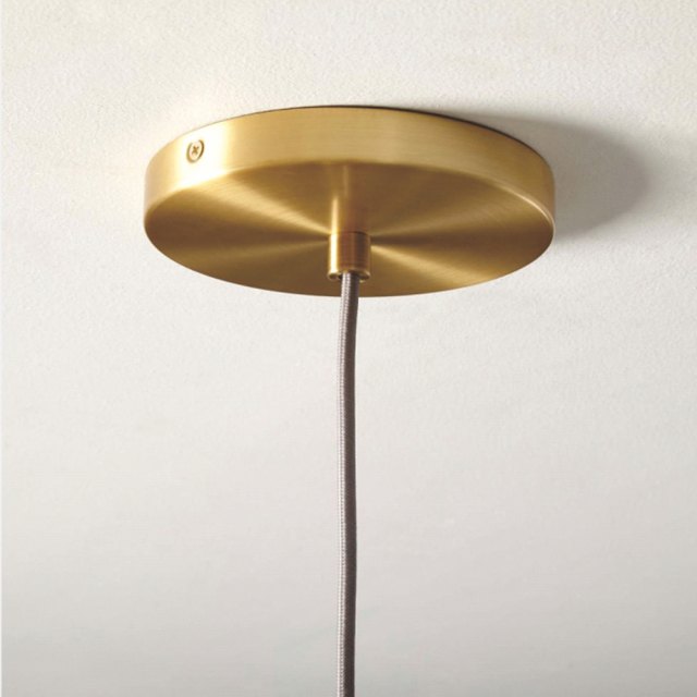 Minimalist Mini 1 Light Oval Ceiling Pendant Light with Lantern Gray Glass