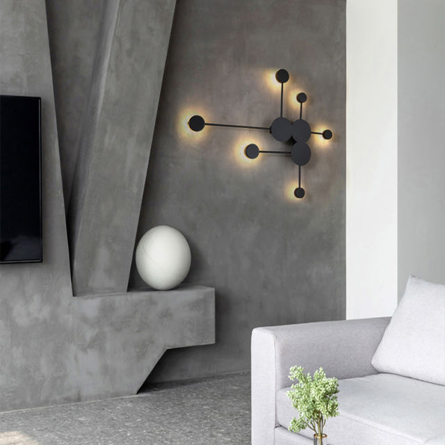 Scandinavian Design LED Wall Sconce for Living Room Hallway Bedside