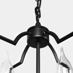 4-Light Lantern Modern Farmhouse Pendant Lighting