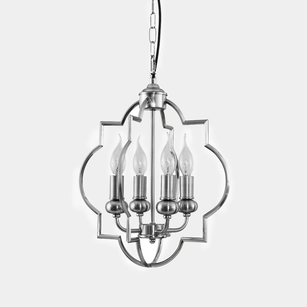 4-Light Lantern Modern Farmhouse Pendant Lighting