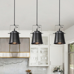 Modern Industrial 3 Lights Track Lighting Pendants for Kitchen Island/Dining Table