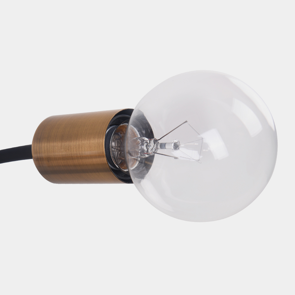 Contemporary Industrial 6-Light Sputnik Semi Flush Chandelier for Bedroom Dining Room