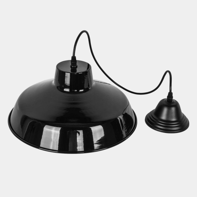 Modern Industrial Three-Lights Dome Pendant Light for Kitchen Island Dining Table