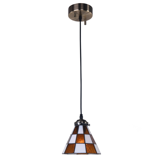 Vintage Single Cone Pendant light with Multi Color for  Kitchen Dining Table