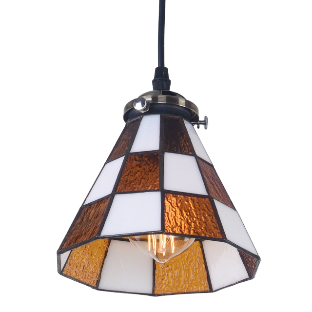 Vintage Single Cone Pendant light with Multi Color for  Kitchen Dining Table