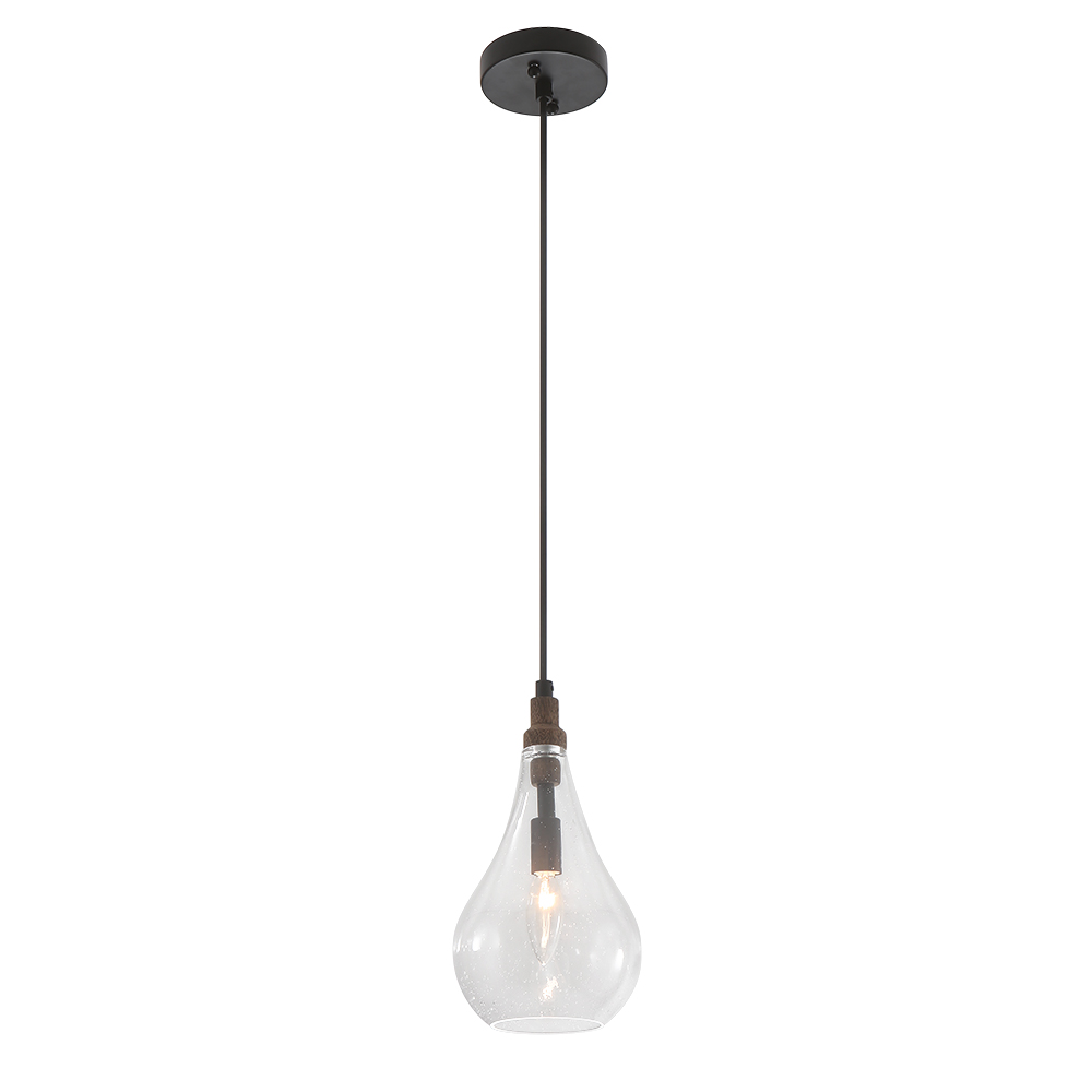 Modern Minimalist One Light Teardrop Pendant Light for Kitchen/Dining Room/Living Room