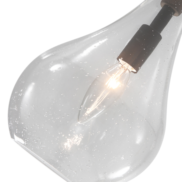 Modern Minimalist One Light Teardrop Pendant Light for Kitchen/Dining Room/Living Room