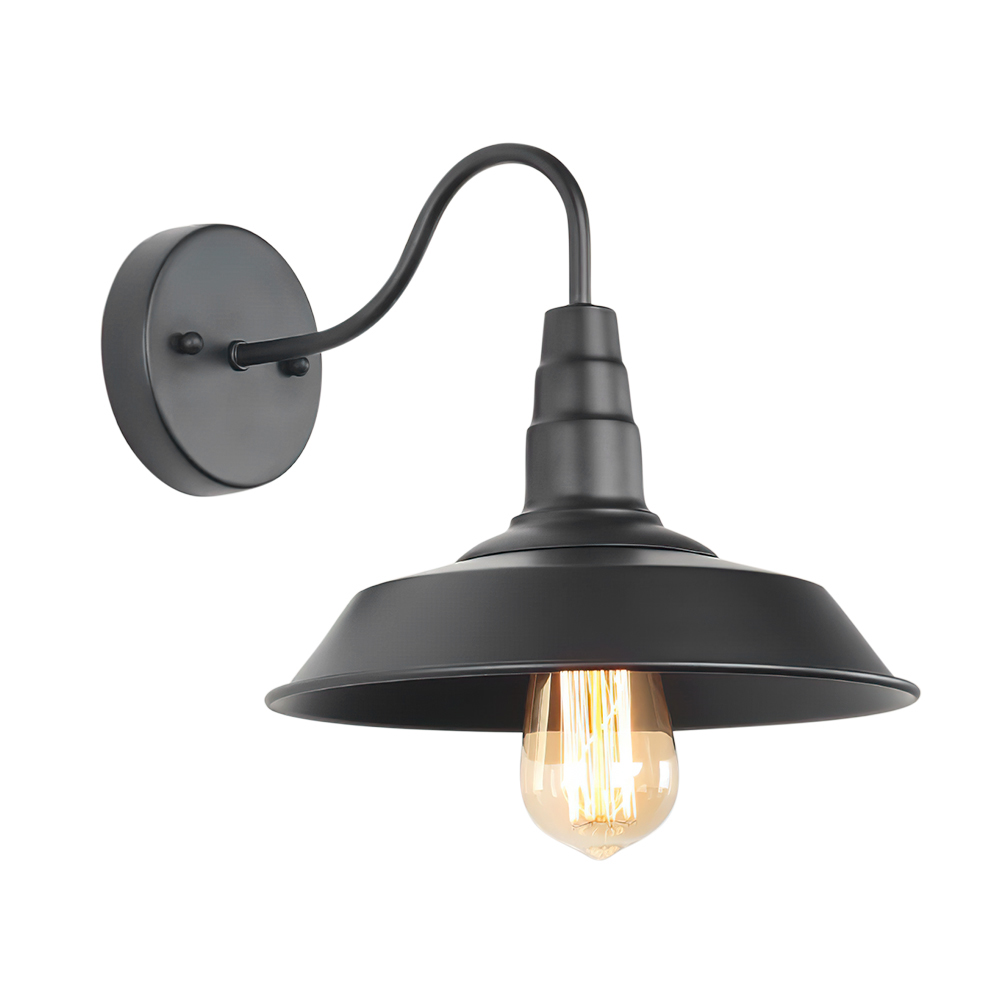 Modern Unique Industrial 1 Light Wall Sconce for Living Room/ Entryway