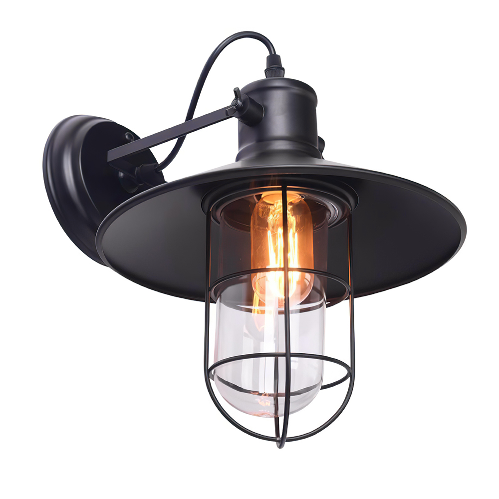 Farmhouse Rustic Style Outdoor 1 Light Wall Lights for Front Door/ Entryway/Living Room