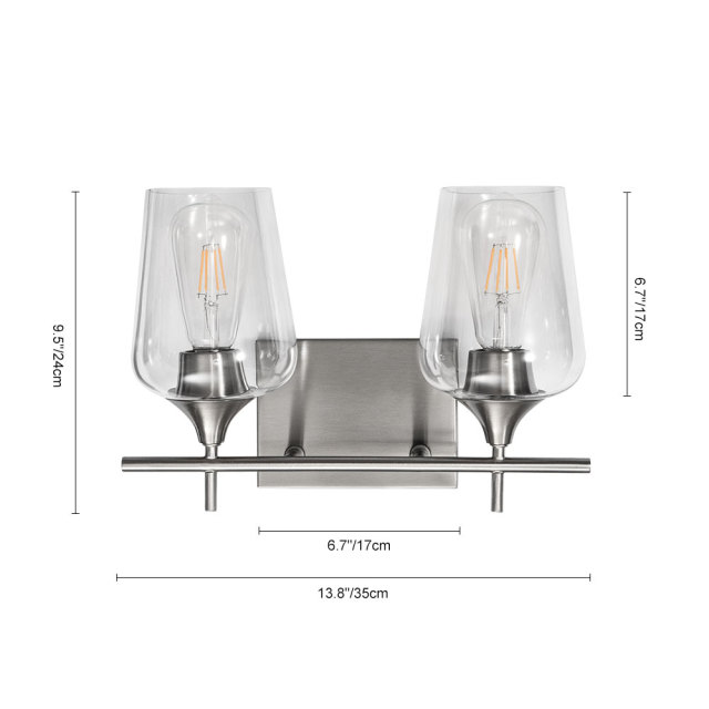 Modern Contemporary Wall Sconce Bathroom Vanity Lighting for Bathroom/ Mirror Lighting