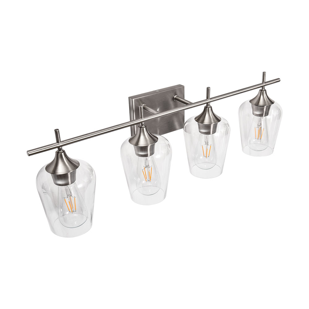4 Light Contemporary Modern Decorative Vanity Light Bathroom Light Bar for Bathroom/Hallway/Dressing Room Wall Lamp
