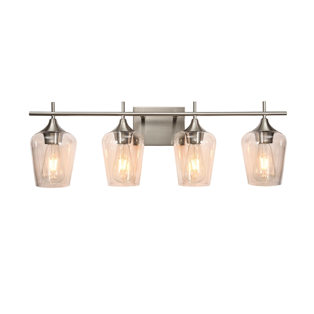 4 Light Contemporary Modern Decorative Vanity Light Bathroom Light Bar for Bathroom/Hallway/Dressing Room Wall Lamp