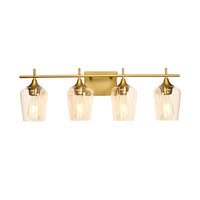 4 Light Contemporary Modern Decorative Vanity Light Bathroom Light Bar for Bathroom/Hallway/Dressing Room Wall Lamp