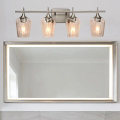 4 Light Contemporary Modern Decorative Vanity Light Bathroom Light Bar for Bathroom/Hallway/Dressing Room Wall Lamp