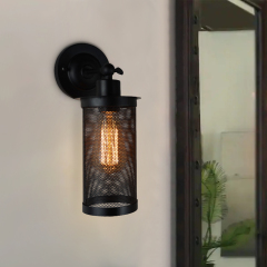 Modern Farmhouse Single Light Wall Sconce Industrial Vintage Vanity Light