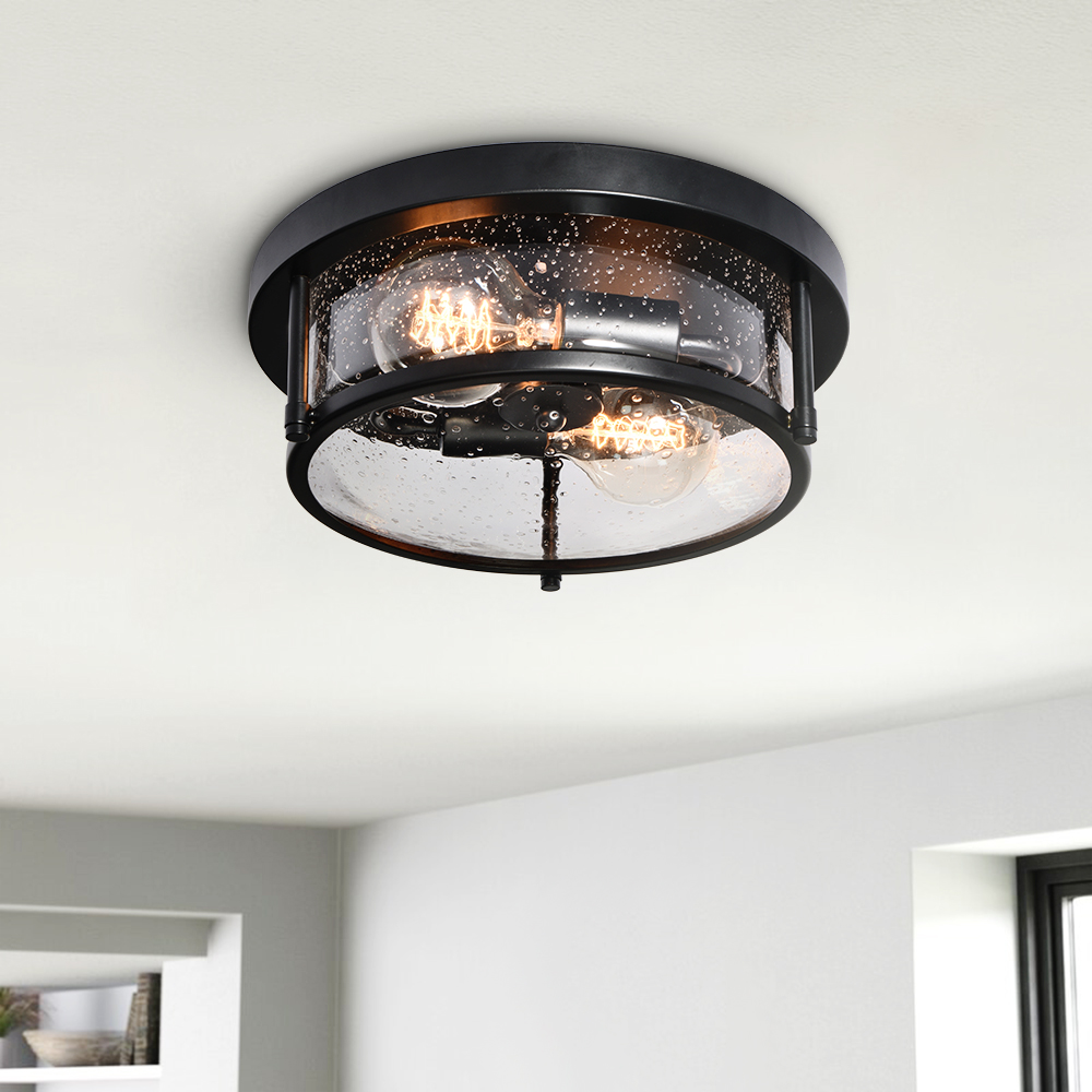 flush mount modern farmhouse lighting