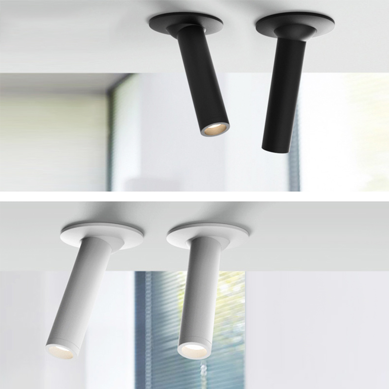 Modern Minimalist Metal COB LED Ceiling Mounted Spot Light Fixture Decorative Light for Kitchen/ Hallway/ Entryway