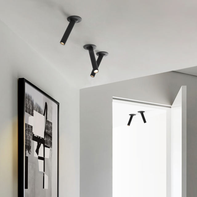 Modern Minimalist Metal COB Ceiling Light Decorative LED Track Light Spot Light for Kitchen/ Hallway/ Entryway