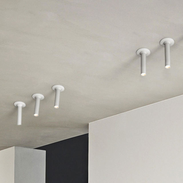 Kolibrie Behoort Schelden Modern Minimalist Metal COB LED Ceiling Mounted Spot Light Fixture  Decorative Track Light for Kitchen/ Hallway/