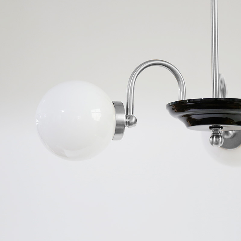 Mid-century Modern Bubble Glass Sputnik Chandelier Elegant French Style Mood Light in Chrome Finish for Dining Table/ Living Room/ Kitchen/ Bedroom