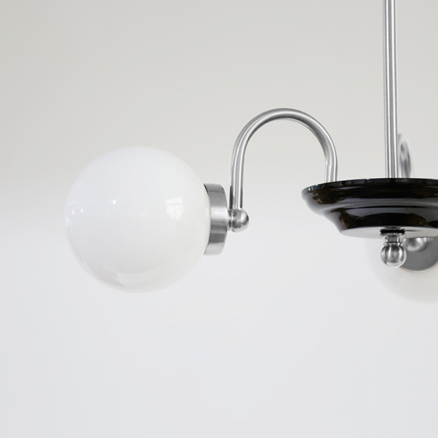 Mid-century Modern Bubble Glass Sputnik Chandelier Elegant French Style Mood Light in Chrome Finish for Dining Table/ Living Room/ Kitchen/ Bedroom