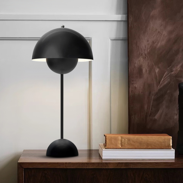 Modern Minimalism Danish Design Flowerpot Portable Table Lamp
