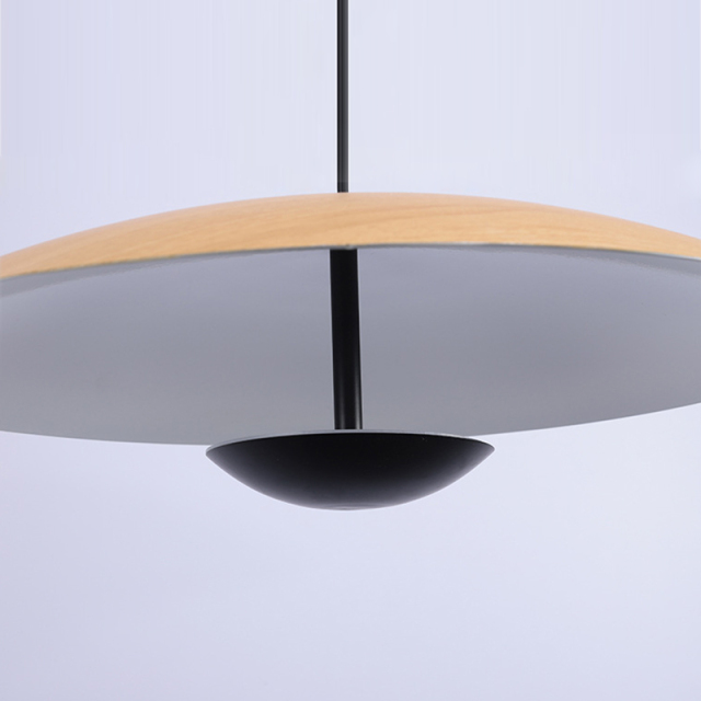 Modern HeadHat Plate Pendant Light Vertical LED Linear Pendant Lamp