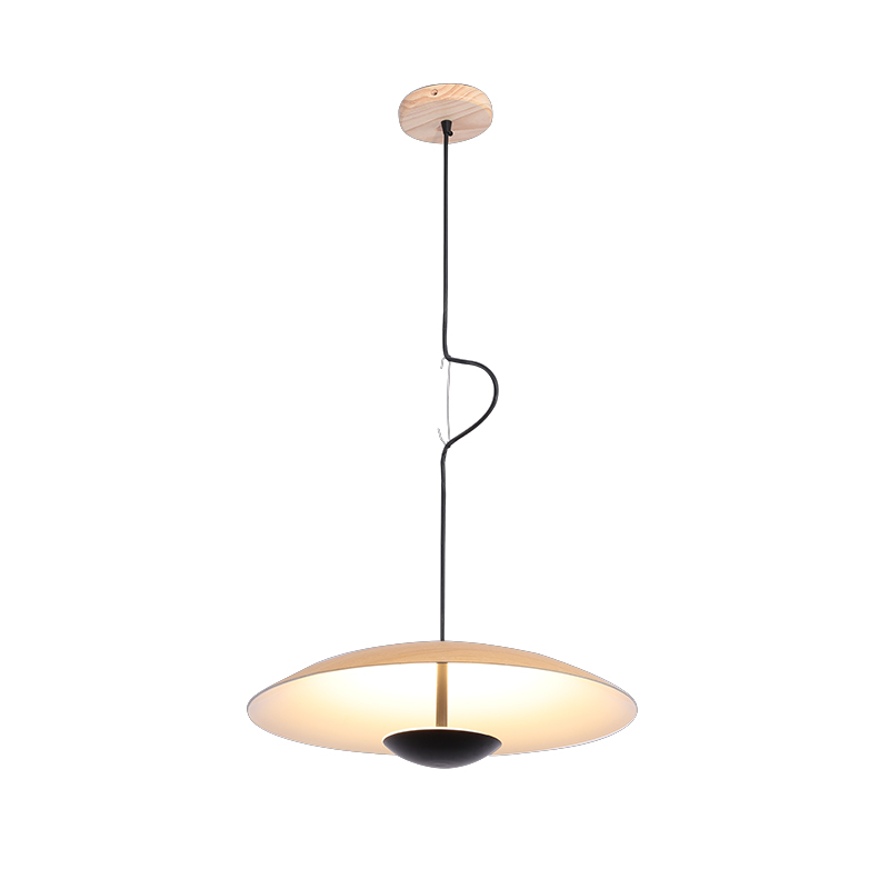 Modern HeadHat Plate Pendant Light Vertical LED Linear Pendant Lamp