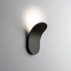 Minimalist Style LED Wall Light Modern Wall Sconces in Black/White Finish