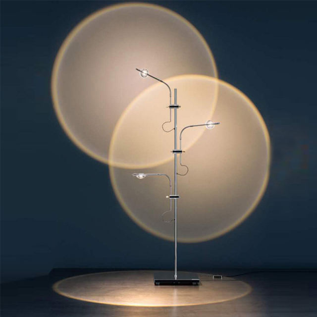 Modern Minimalism 3 Light Creative Table Lamp Atmosphere Shadow Lamp