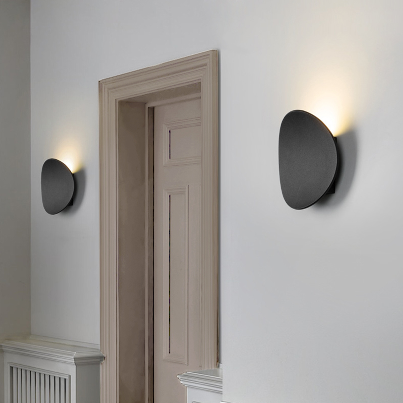 Modern Style LED Round Solar Shape Wall Light Circle Wall Sconce ...