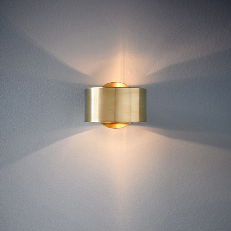 brass wall uplighter