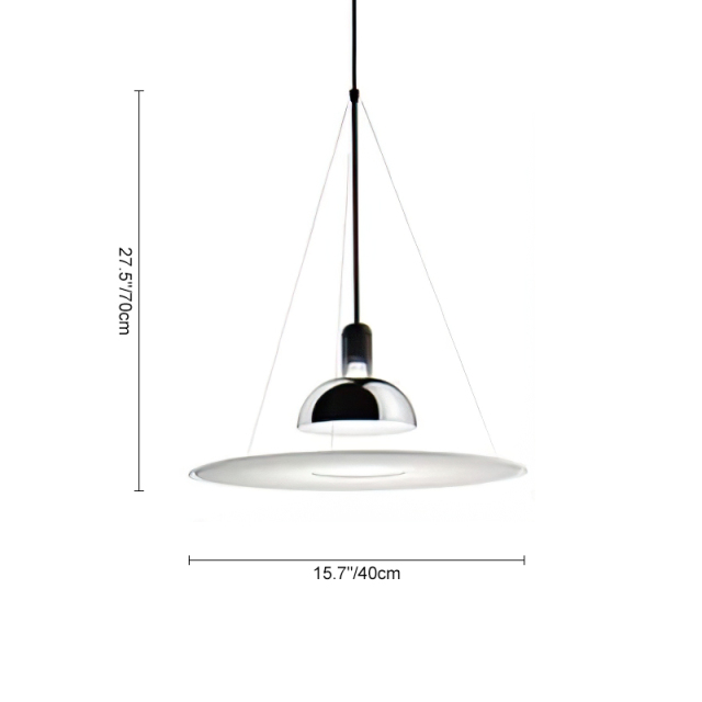 Italy Modern  Design Pendant Lighting with Plate Diffuser for Restaurant/ Living Room