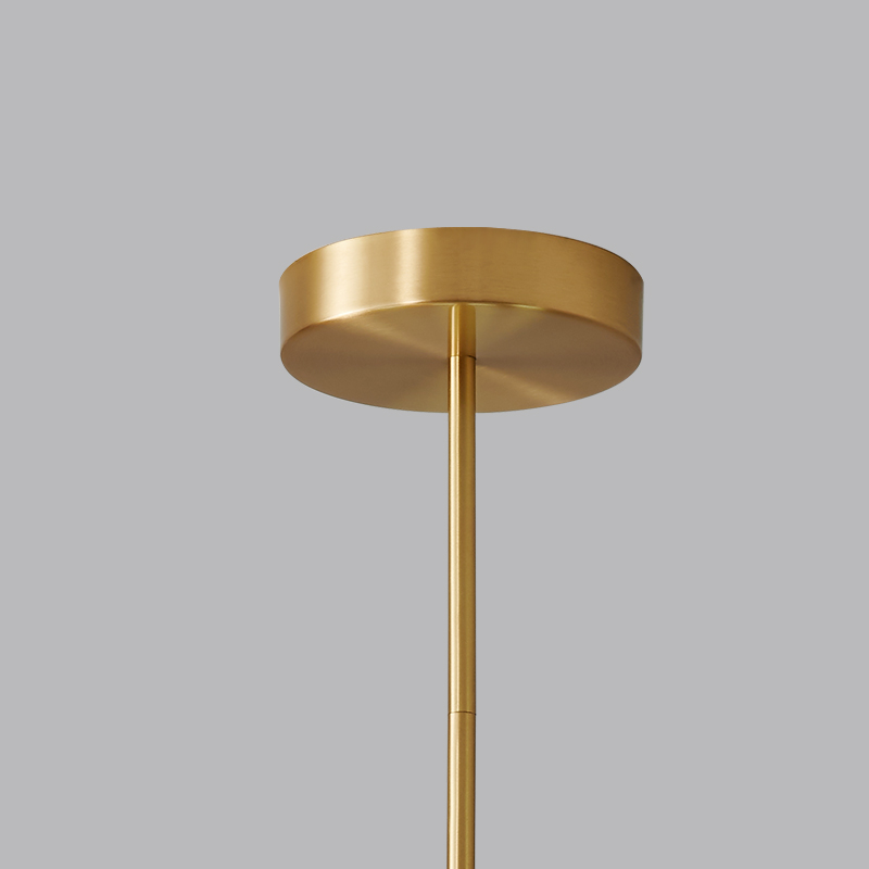 Modern 3-Light Sputnik Chandelier with Opal Globes for Living Room Dining Room