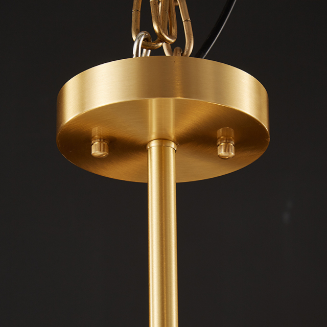 Glam Modern 6-Light Sputnik Crystal Shade Brass Chandelier for Living Room Dining Room