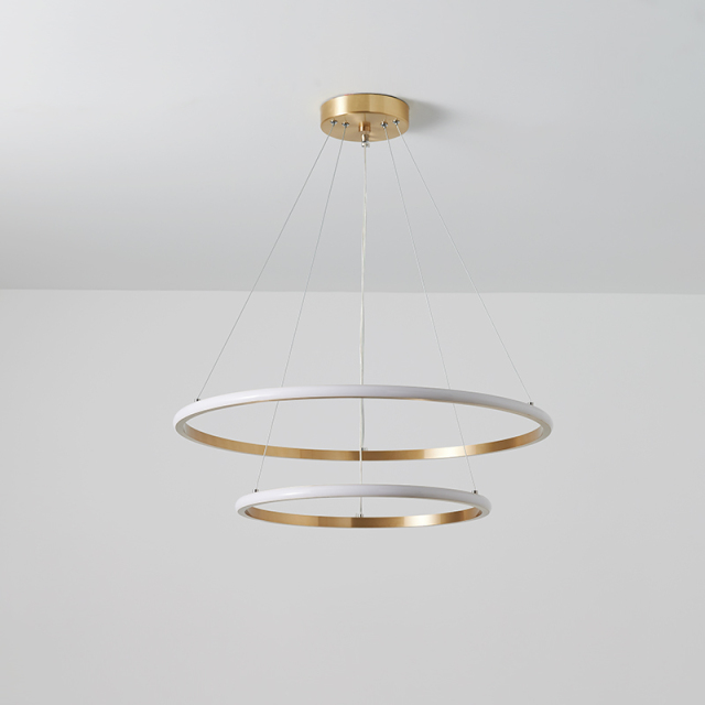Modern Knot Design LED Chandelier Unique Geometric Pendant Lighting for Living Room Bedroom