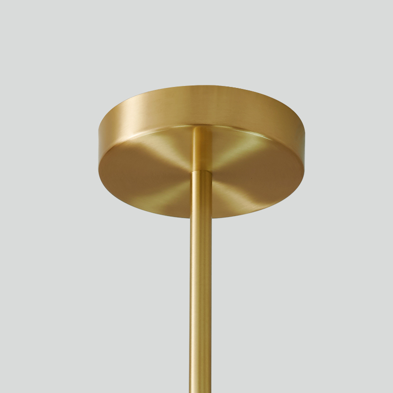 Mid-century Glam 6 Light Arms Sputnik Chandelier with Glass Milk Globes for Living Room Bedroom