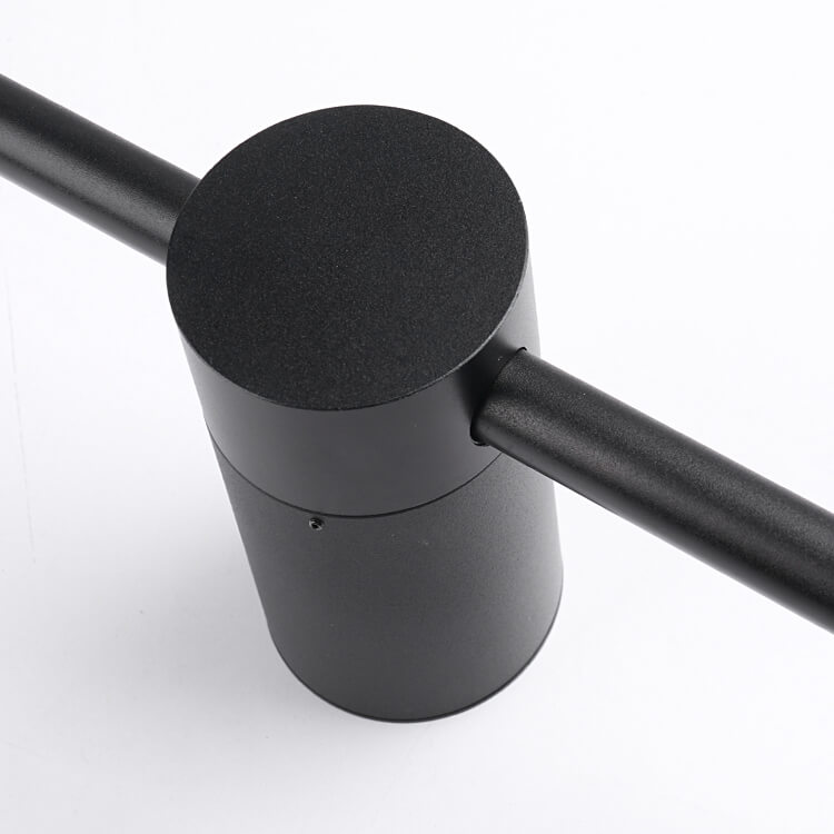 Modern Minimalist Long Strip LED Bedside Wall Sconce in Black 3000K LED Wall Lamp for Bedroom Living Room