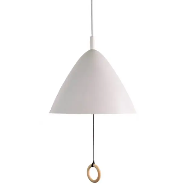 Craftsman Modern Style 1 Light Colorful Mini Pendant Light with Metal Cone Shade and Pull Switch for Kitchen/ Dining Room