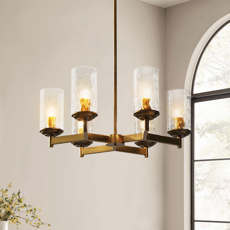 Wagon wheel deals candle chandelier