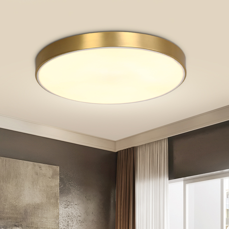 Brass bedroom ceiling sales lights