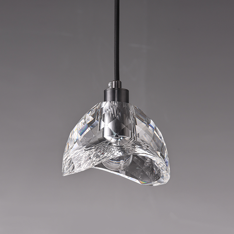 Nordic Style Unique Mini LED Pendant Light Hanging Lights with Glass Bowl Shade for Kitchen/ Bedroom/Bar