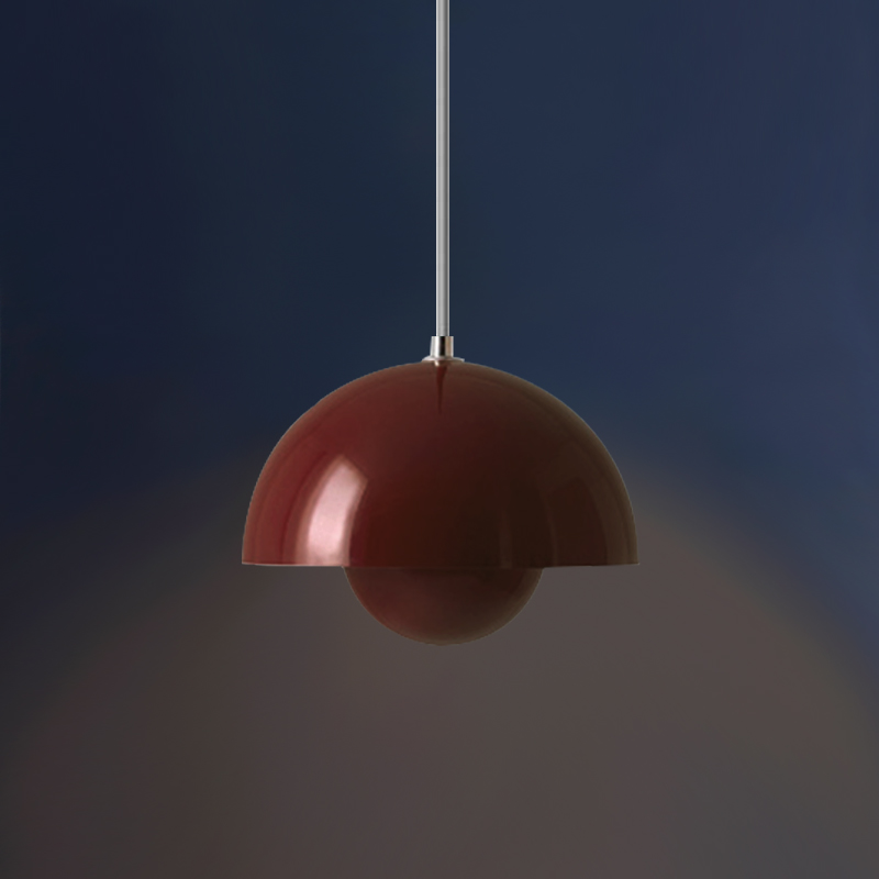 Modern Flowerpot Danish Design Pendant Light Modern Colorful Hanging Ceiling Light for Dining Room / Kitchen / Bedroom