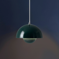 Modern Flowerpot Danish Design Pendant Light Modern Colorful Hanging Ceiling Light for Dining Room / Kitchen / Bedroom