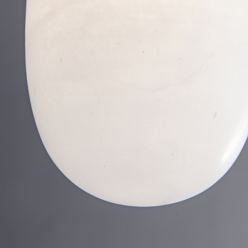 Modern Transmission Pendant Light in Gold Finish with Oval Globe Marble Stone Diffuser for Kitchen/Dining Room