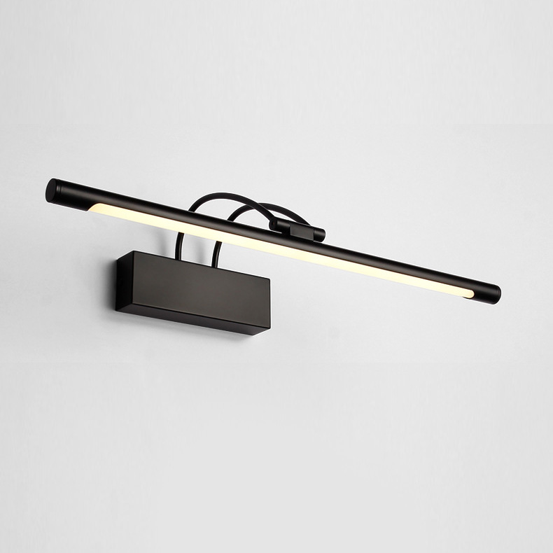Contemporary Style LED Bathroom Vanity Lighting Antique Brass