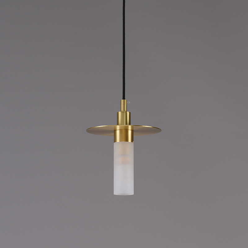 Modern Joyful Acrylic Hat Plate Pendant Light for Gallery/Bar/Living Room