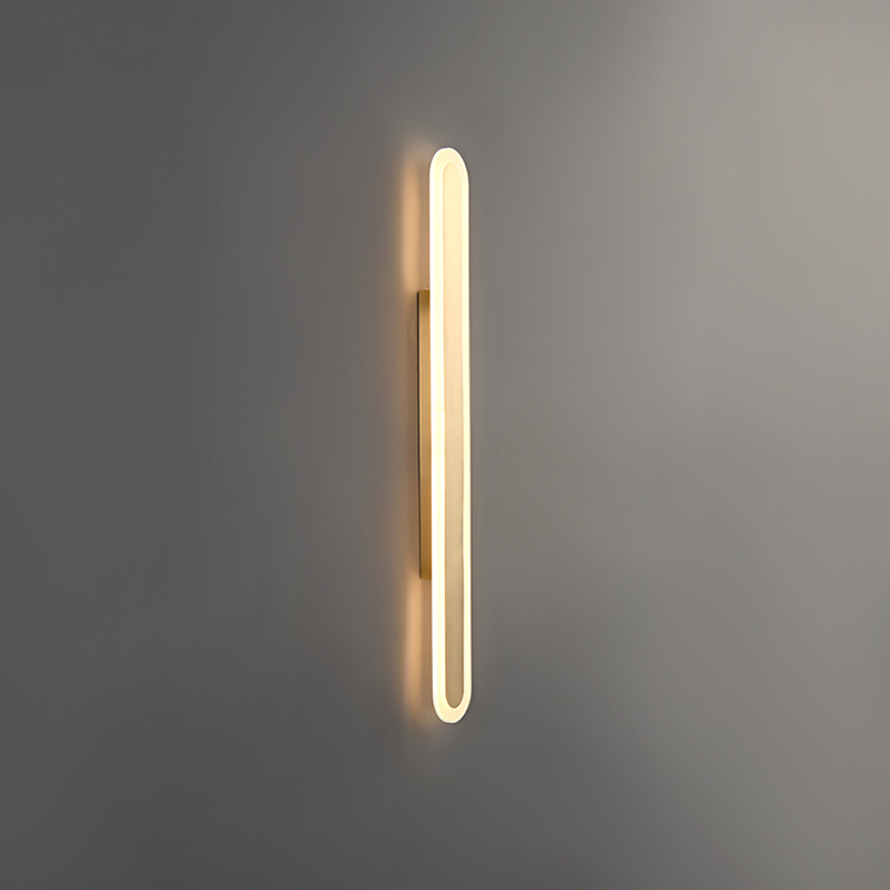 Modern LED Long Strip Wall Sconce Outdoor Indoor Line Wall Lamp for Living Room Bedroom Bedside Stairs