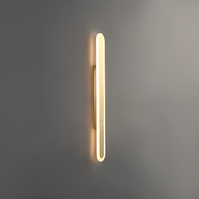 Modern LED Long Strip Wall Sconce Outdoor Indoor Line Wall Lamp for Living Room Bedroom Bedside Stairs