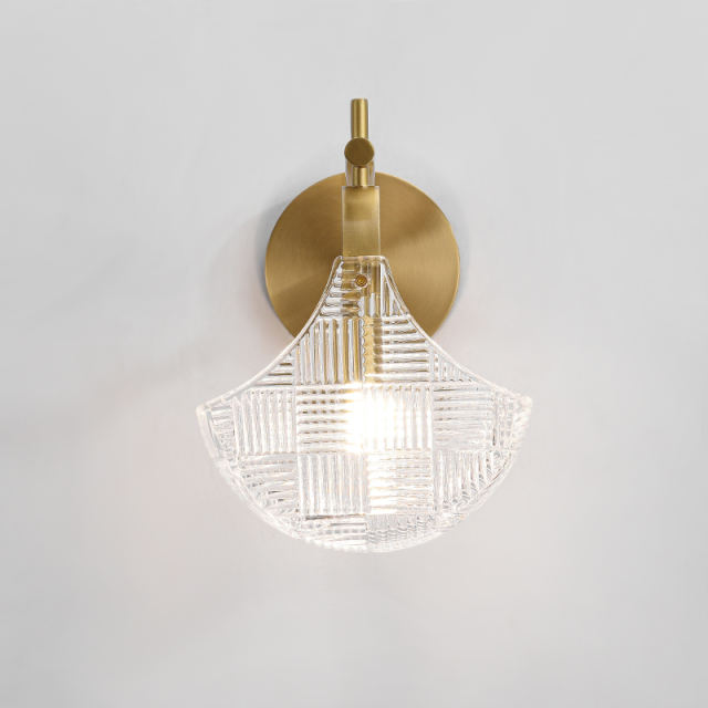 Nordic Wall Light Sector Shell Shape Wall Sconce Wall Lamp Hallway Bedside Light